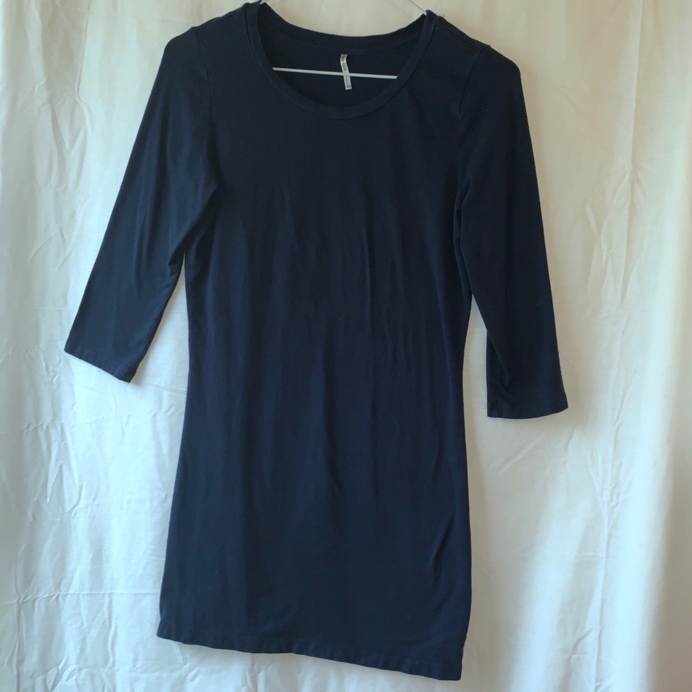 Women’s 3/4 sleeve Tee Shirt Dress